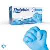 Dolphin Pudrasız Mavi Nitril Muayene Eldiveni