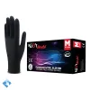 Beybi Njoy Pudrasız Siyah Nitril Eldiven - Koli (20 Paket x 100'li)