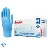 Beybi Pudrasız Mavi Nitril Eldiven - Koli (20 Paket x 100'li)