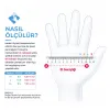 Beybi Pudrasız Şeffaf Vinil Muayene Eldiveni - Koli (20 Paket x 100'li)